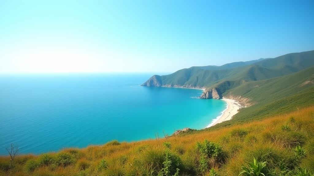 제주 해안의 아름다운 풍경